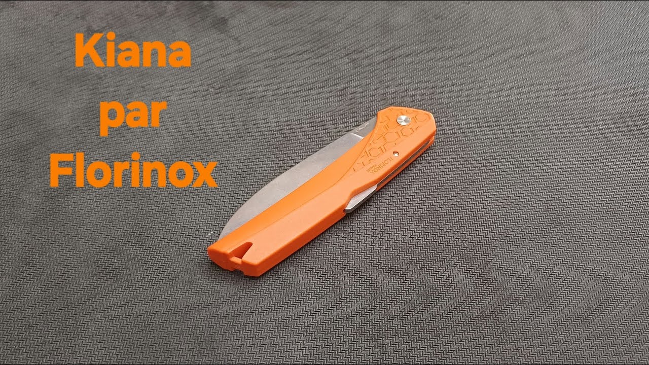 Présentation du couteau Kiana de Folrinox. Et comparatif avec l’Opinel n°8 et le Victorinox Sentinel
