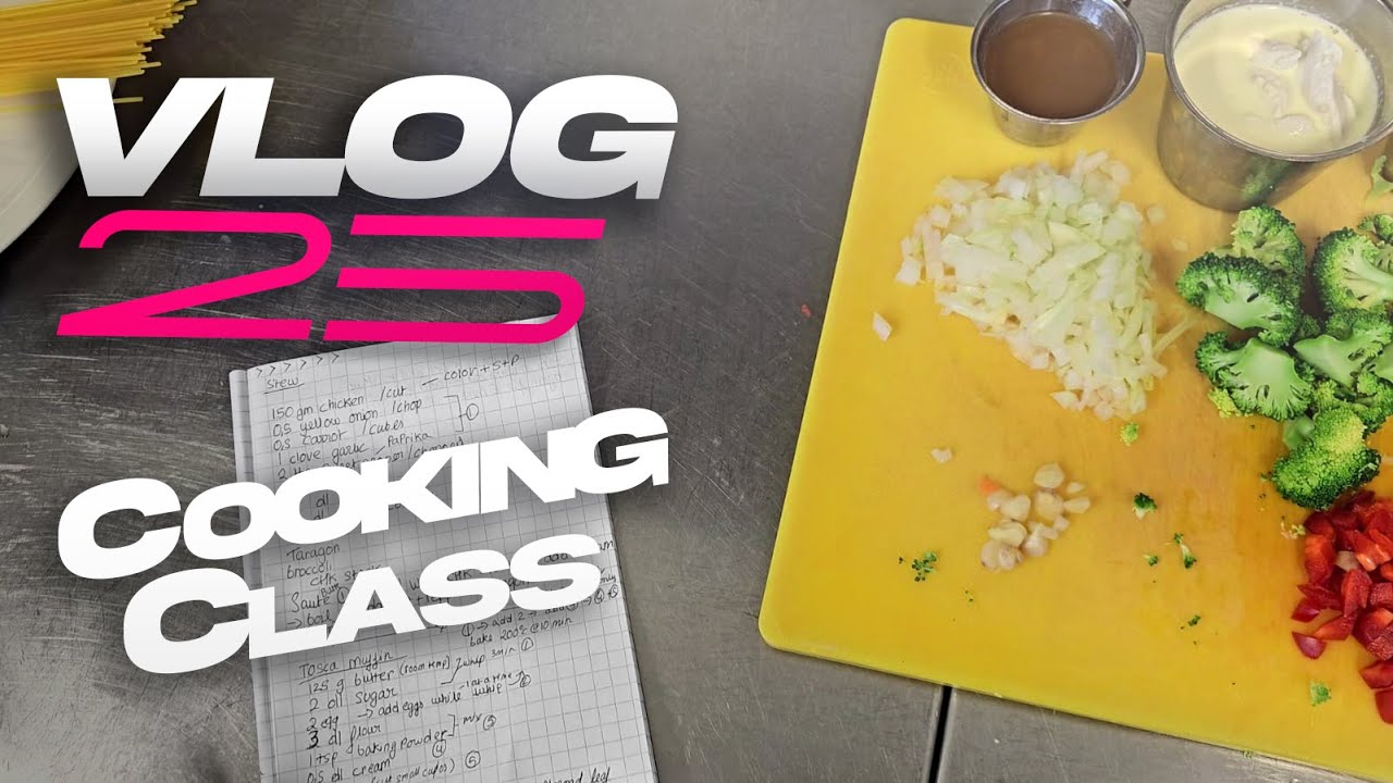 A Day in the Life at Vamia Vocational School, Vaasa 🇫🇮 | Cooking Class, Gym, and More!