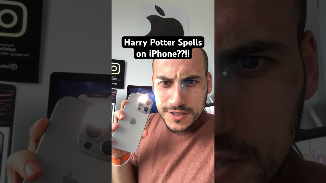 When Harry Potter meets iPhone🪄🎃📲!!
