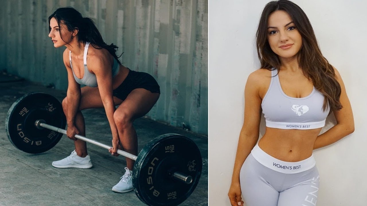 筋トレ女子　スタイル抜群フィットネスモデルKrissy Cela(クリシー・セラ)
