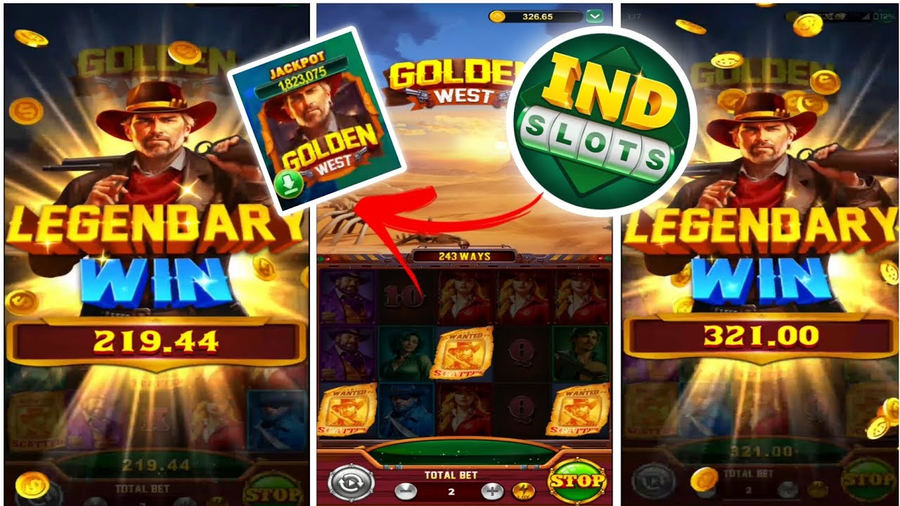 Golden West Bigwin Gameplay #yonogames #indslots #tricks
