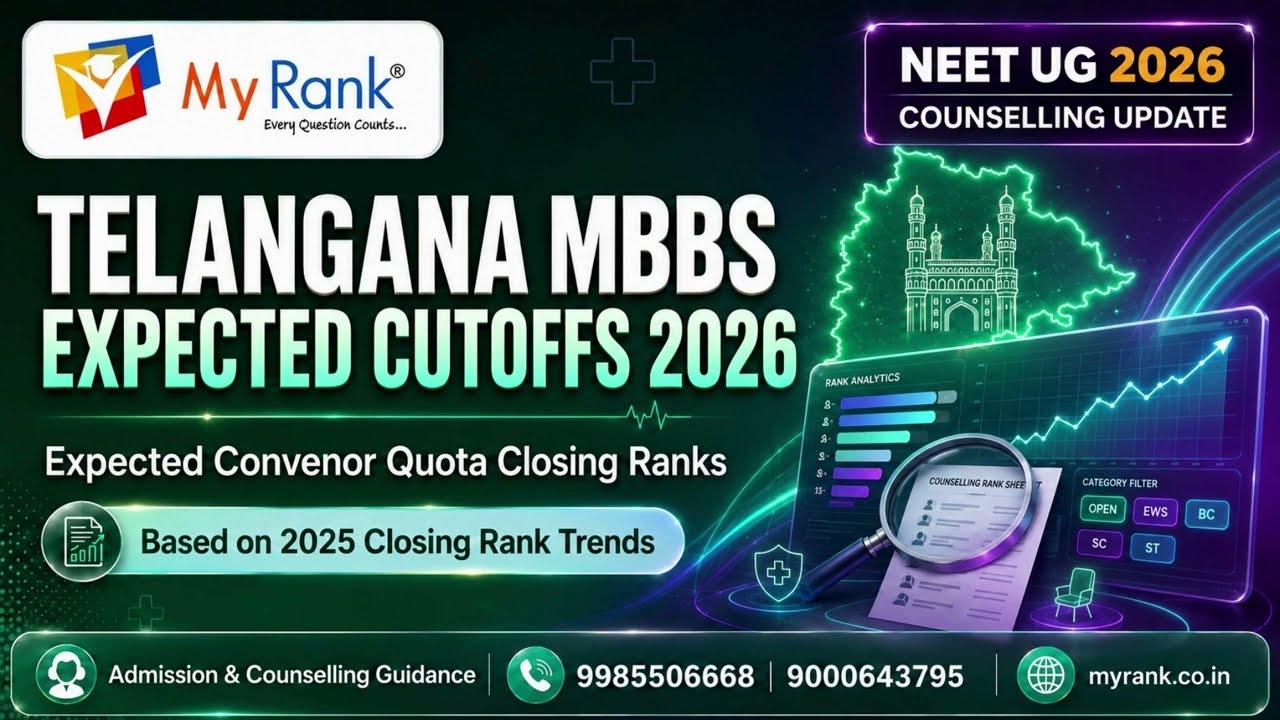 Telangana A-Category MBBS Cutoffs 2026 | OPEN, BC, SC, ST Expected Ranks & Seat Increase Impact