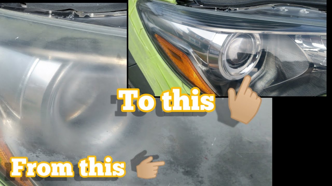 PROFESSIONAL level headlight restoration made easy