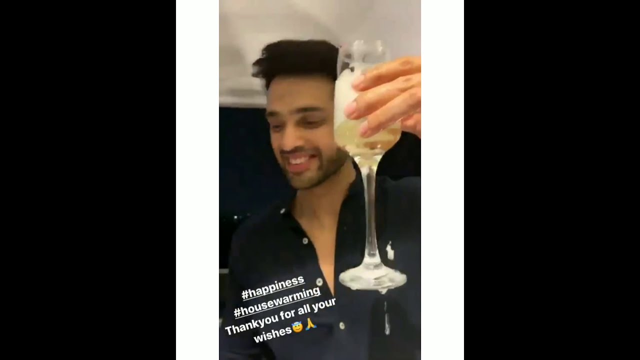 Parth Samthaan House warming party with his friends