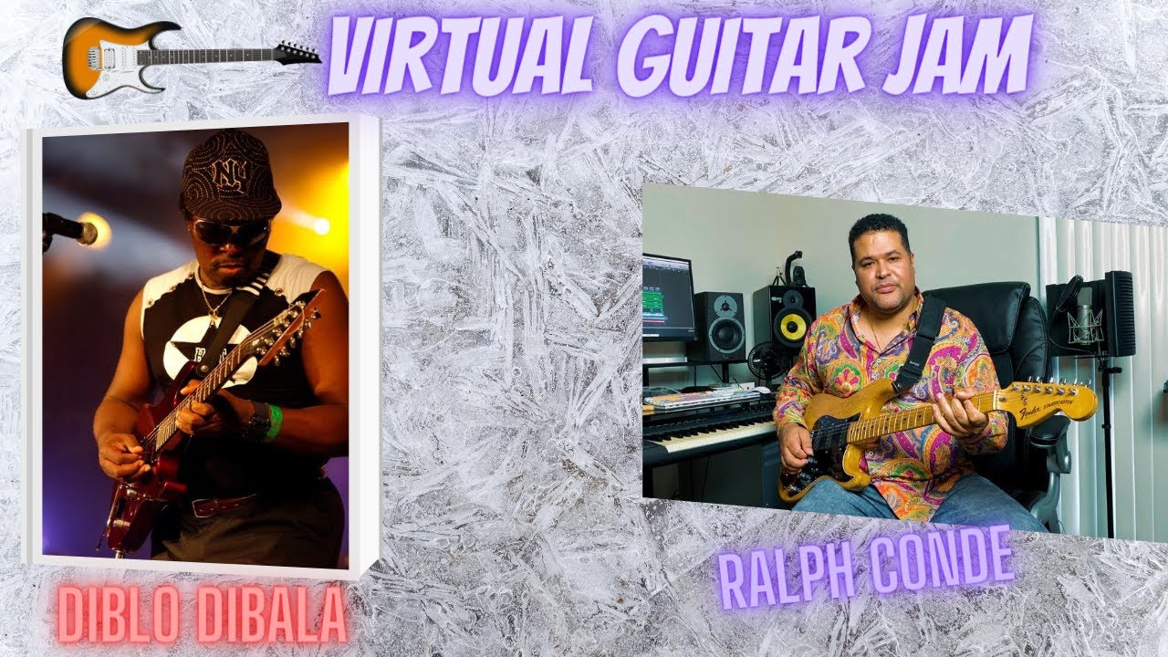 VIRTUAL GUITAR JAM  DIBLO DIBALA  /  RALPH CONDE