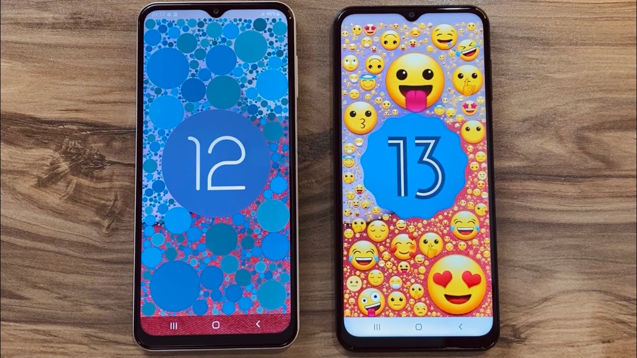 Android 12 vs Android 13 on Samsung Galaxy A13 /  &ldquo;OneUI 4 vs OneUI 5&rdquo;