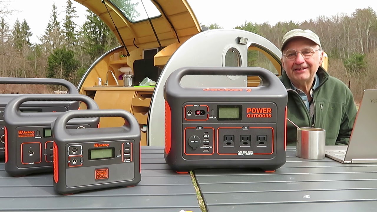 Jackery 1000 Review Teardrop trailer Vistabule