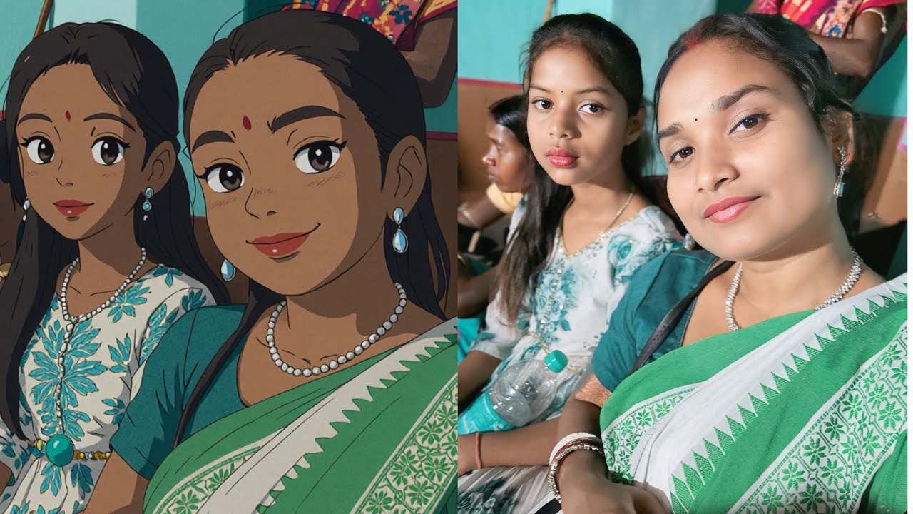Bapla chaba le seter na bapla jom😁,!! Nitu hembrom vlog//Santali vlog