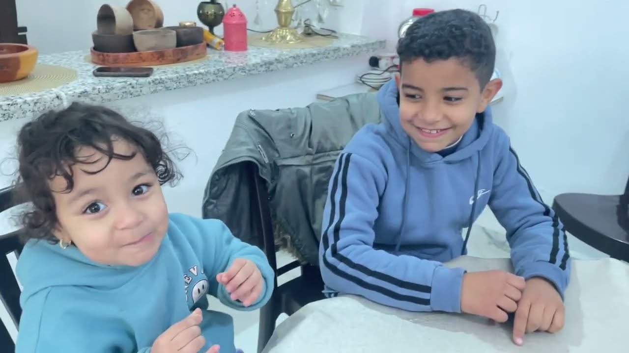 غديوة دايزها لكلام مع حفايدي ❤️ شوفو الفرحة لكبيرة 