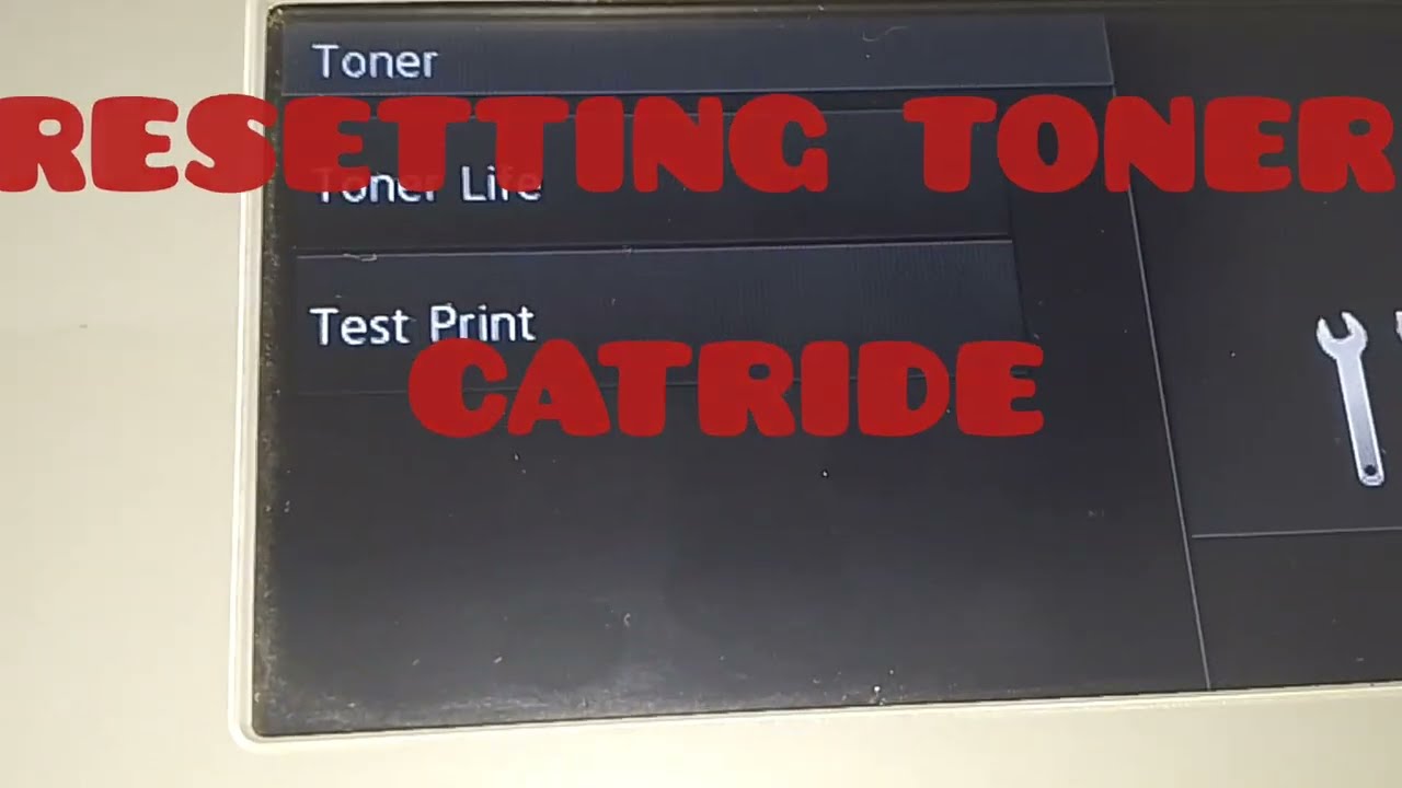 BROTHER PRINTER MFC-L6900 TONER RESET