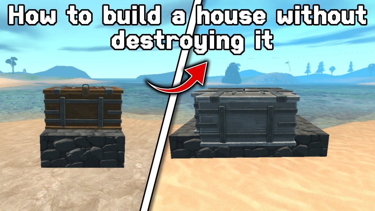 Tribals.io - How to build a house without destroying it
