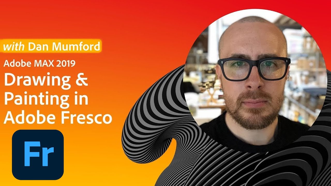 Drawing & Painting in Adobe Fresco with Dan Mumford | Adobe MAX 2019 | Creative Cloud