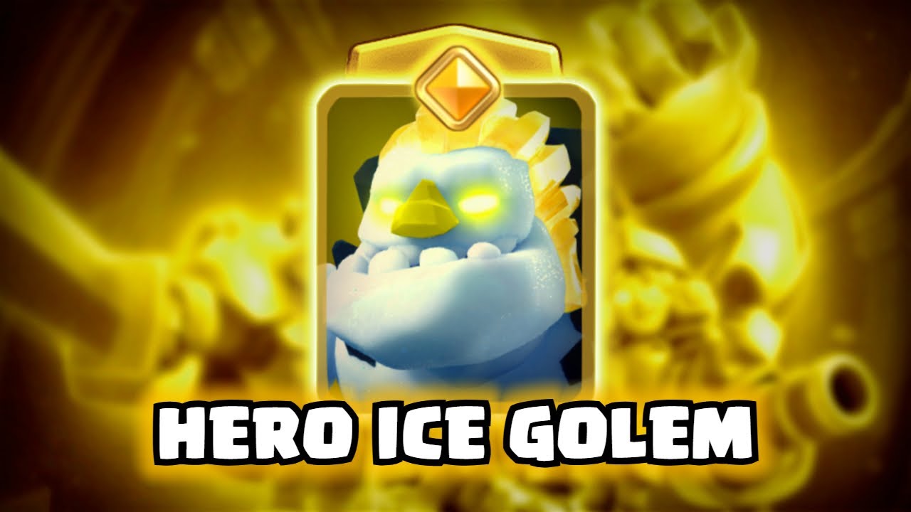 Hero Ice Golem | Clash Royale