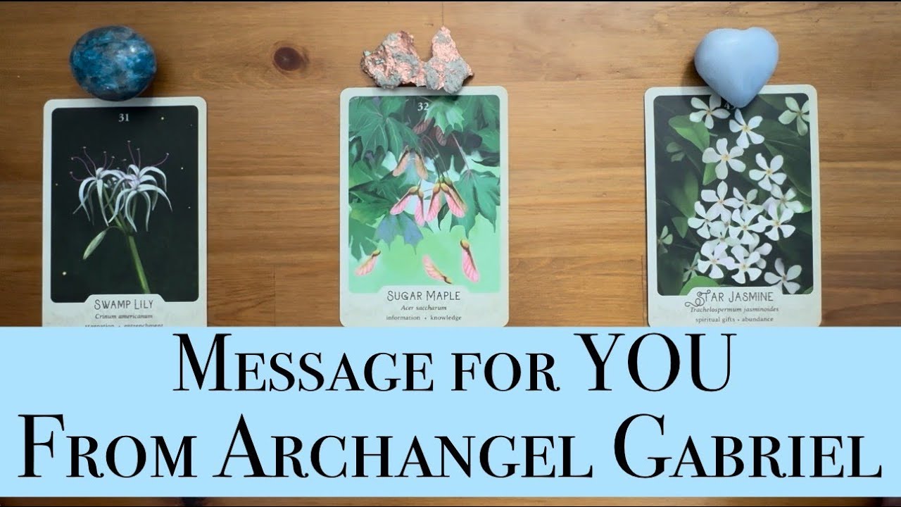 ✨Channeled Message from Arachangel Gabriel to YOU✨ Pick a Card - Tarot Reading