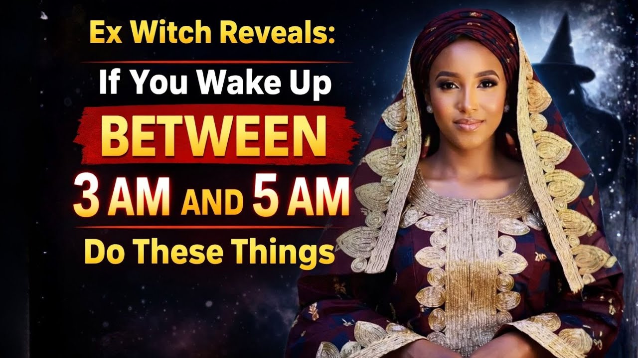 Ex Witch Rveals : If You Wake Up Between 3 AM AND 5 AM Do These Things.