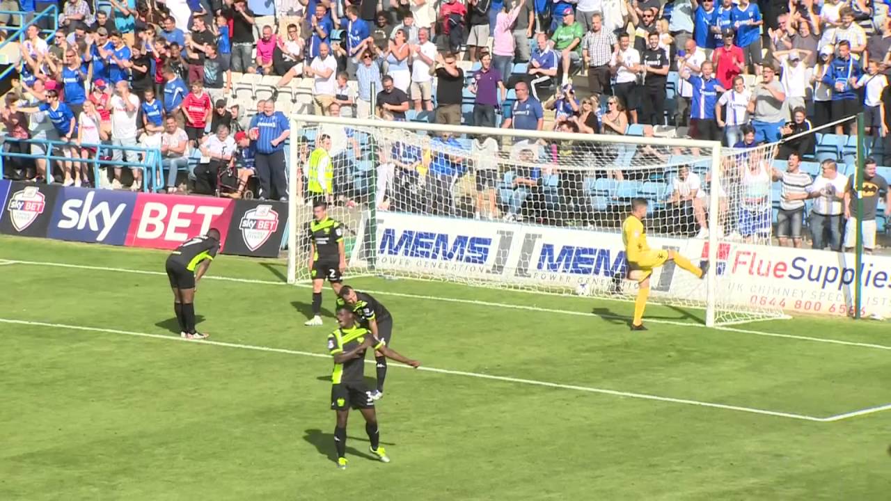 GILLINGHAM V BURY HIGHLIGHTS