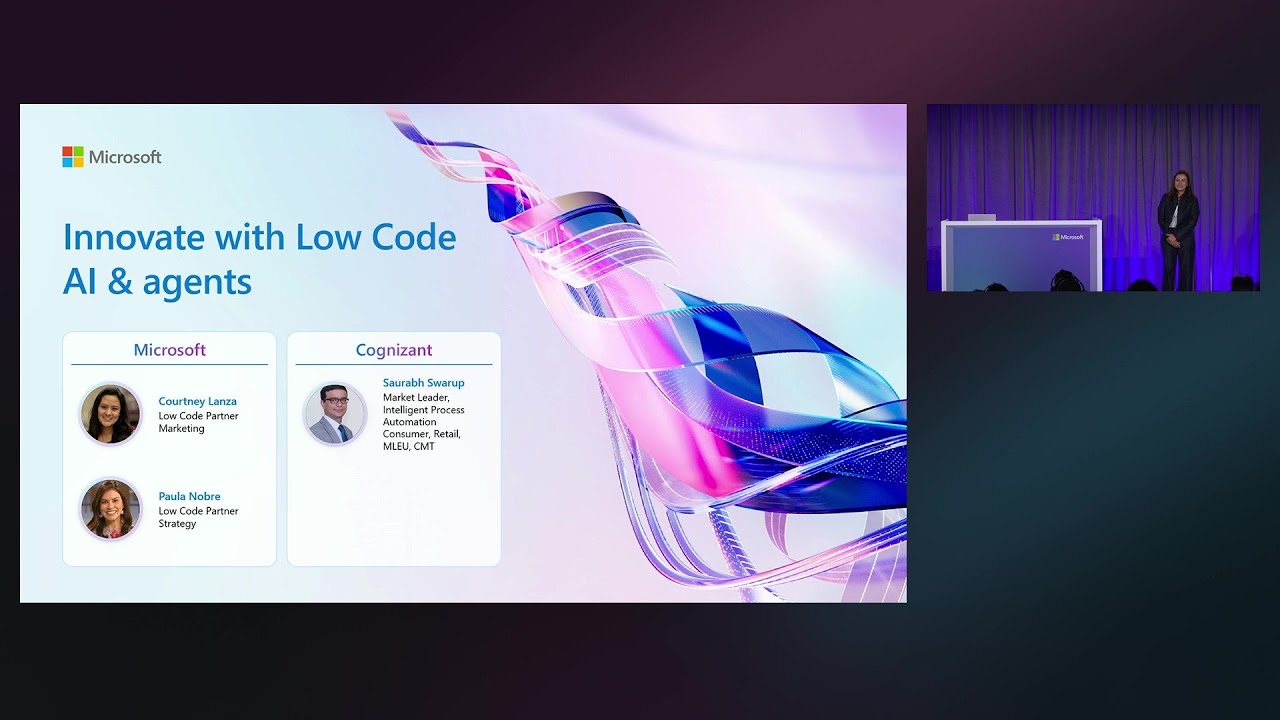 Partner: Innovate with Low-Code AI and agents | PBRK326