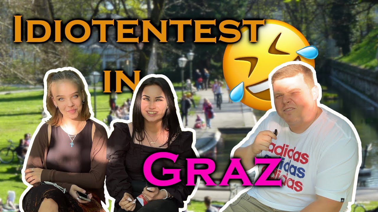 IDIOTENTEST in GRAZ 😂 | Straßenumfrage im GRAZER Stadtpark| Cousin von Mois? 😳