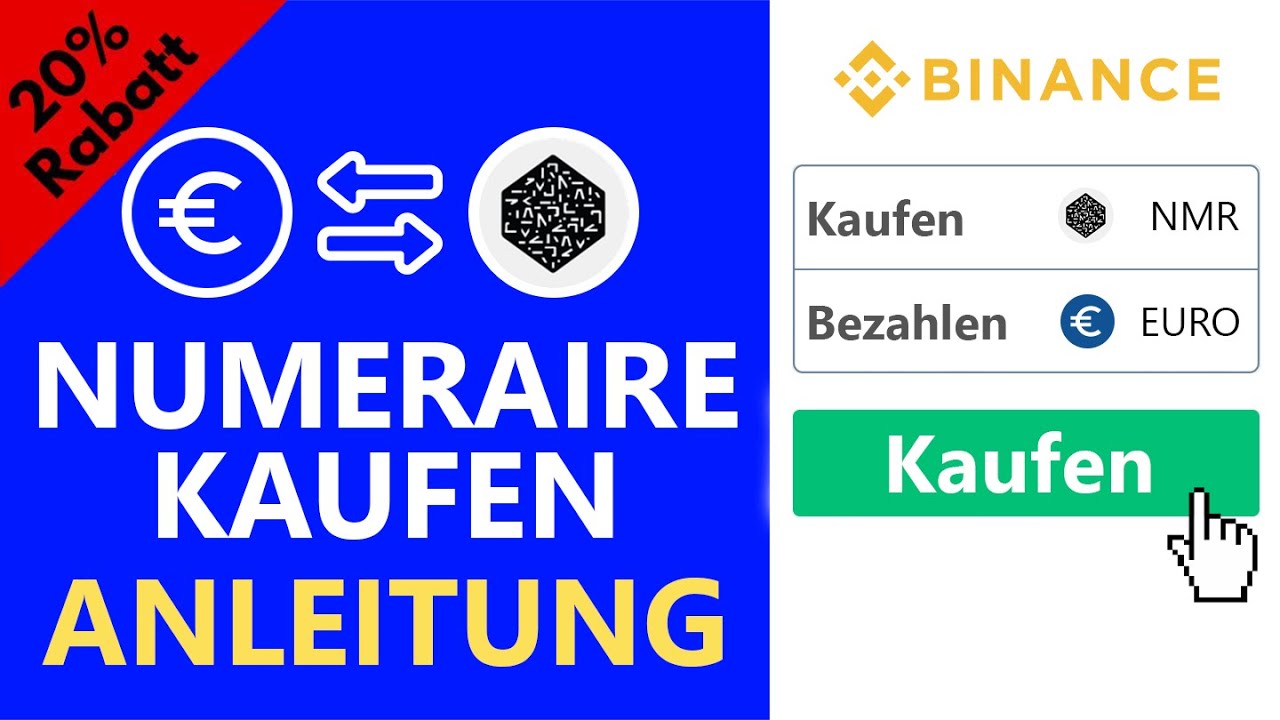 Numeraire (NMR) kaufen ANLEITUNG ✅ Schritt-f&uuml;r-Schritt (0,08% Geb&uuml;hren)