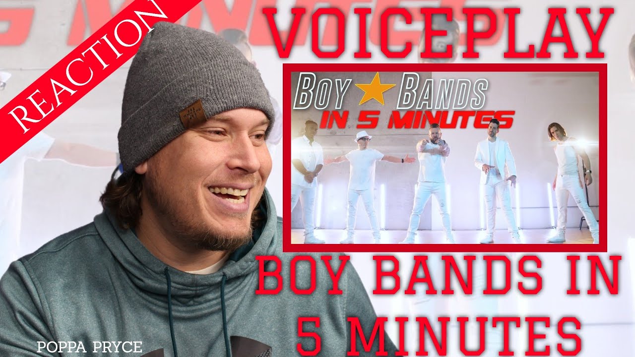 First Time Hearing VOICEPLAY - BOY BANDS IN 5 MINUTES | REACTION | Blast From The Past!!