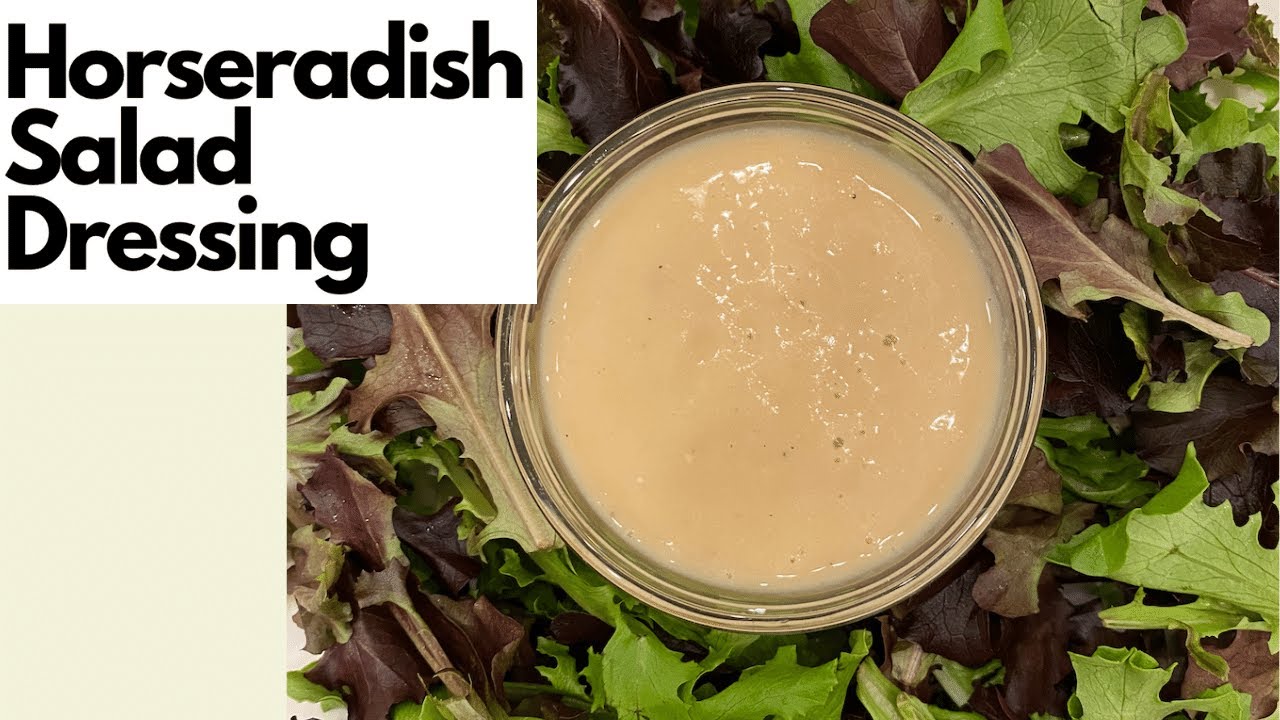PLANT-BASED QUICK COOKING SHOW: You'll Love This Horseradish Dressing!