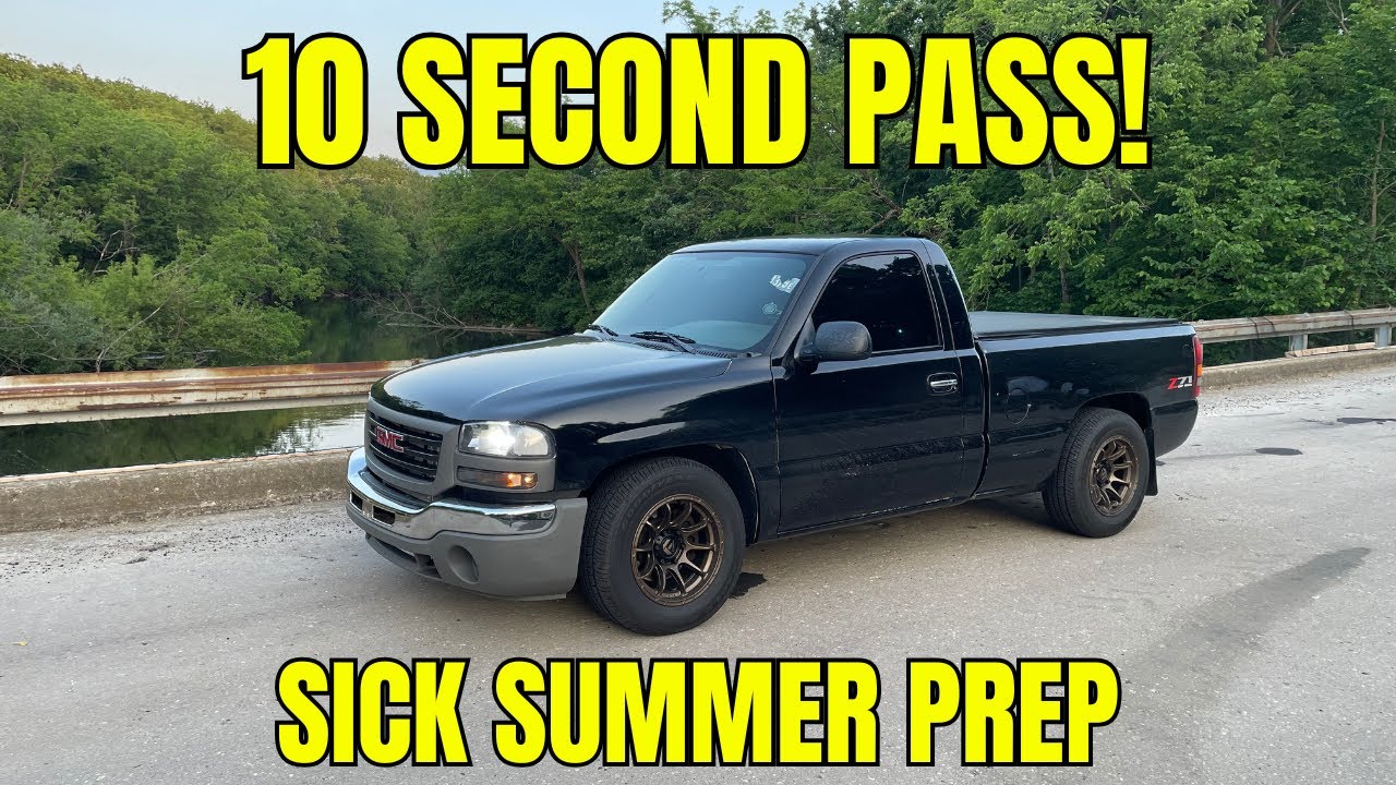 88MM Turbo GMC Gets Tuned and Runs a 10s pass + Sick Summer prep