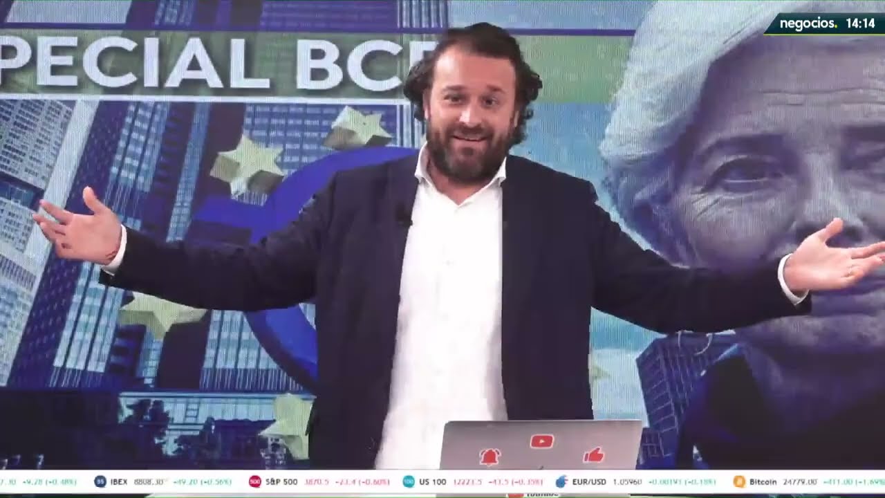 Trichetazo de Christine Lagarde: 50 pbs de subidas de tipos y el mercado cae en bloque