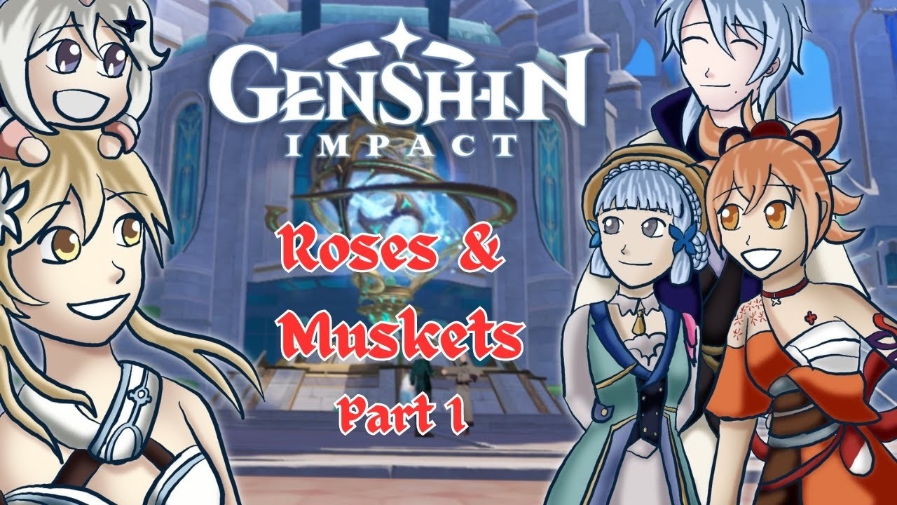 INAZUMA FRIENDS VISITS FONTAINE! || Roses and Muskets (Part 1) || Genshin Impact