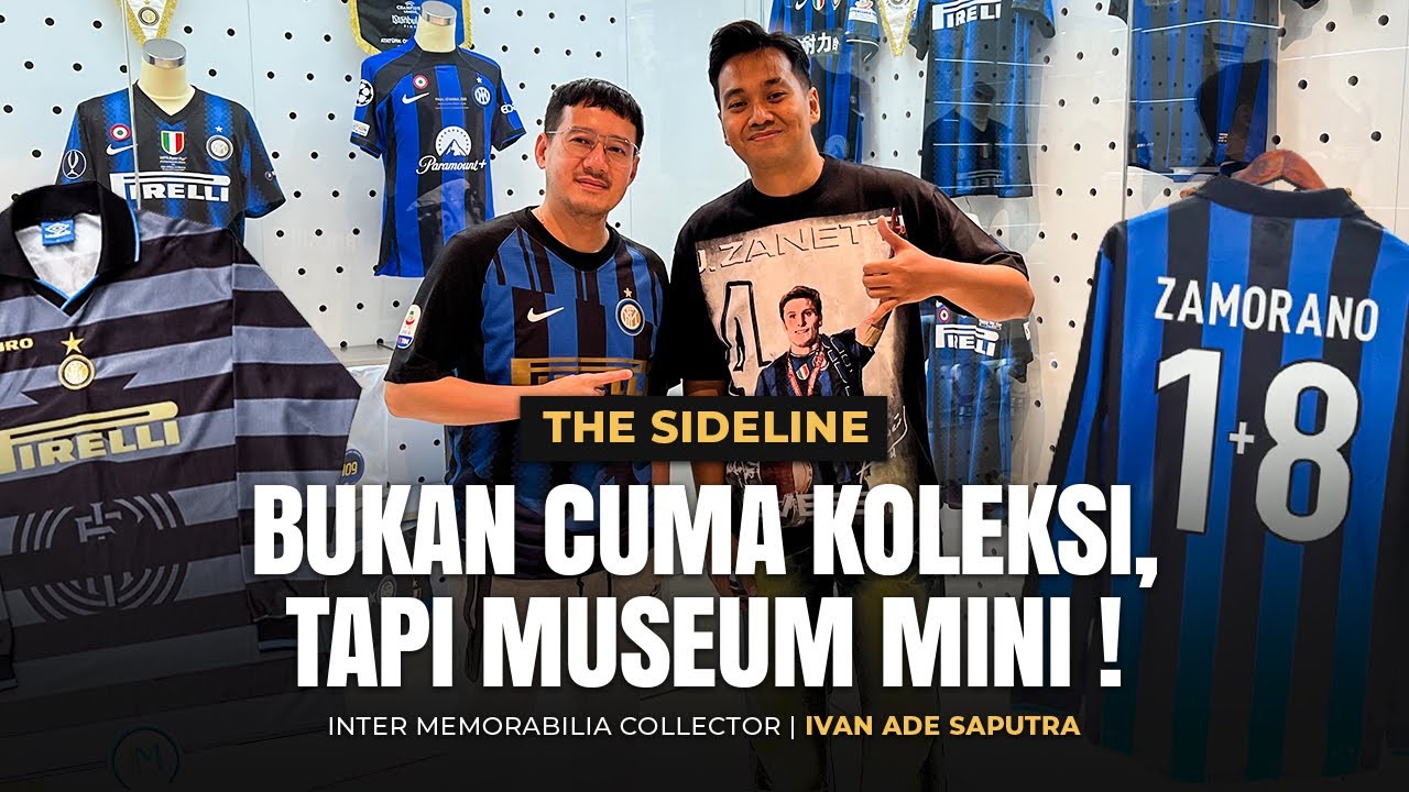 KOLEKSI INTER PALING LENGKAP DI INDONESIA ! POTONGAN SEJARAH NERAZURRI !!