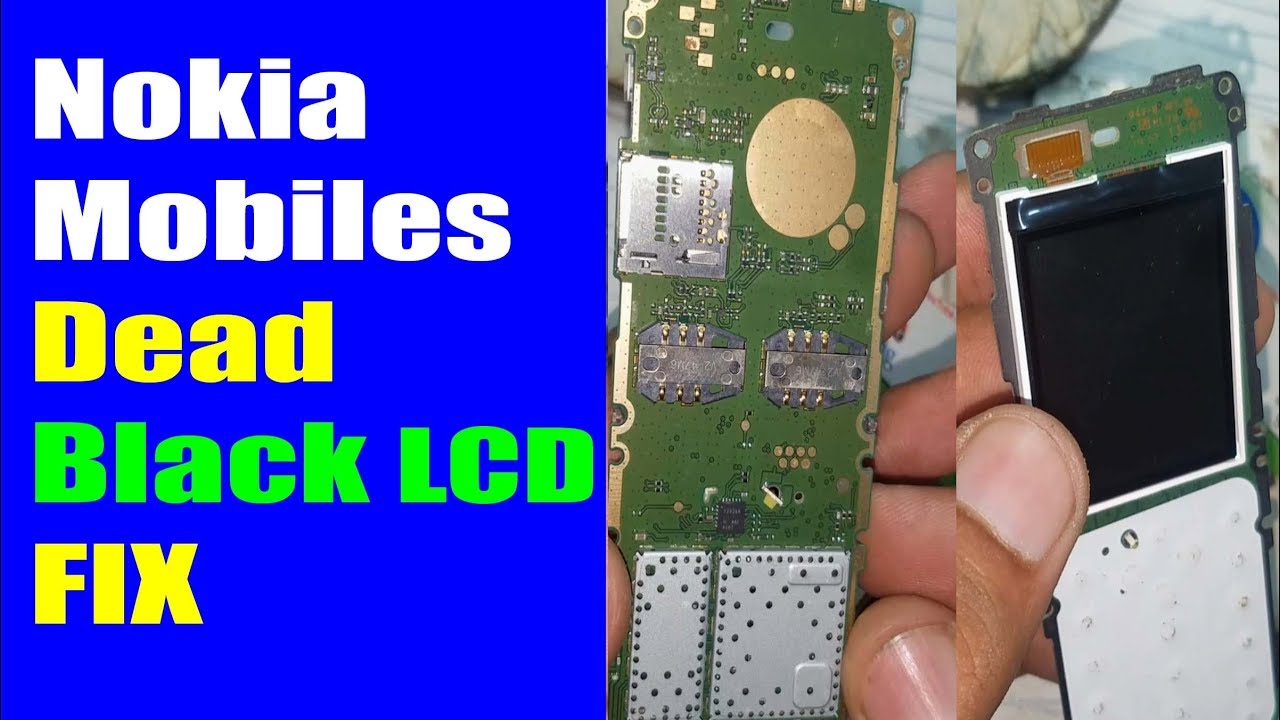 All Nokia Dead Solution All Nokia White Black LCD Solution | Nokia 107 Dual | Urdu Hindi