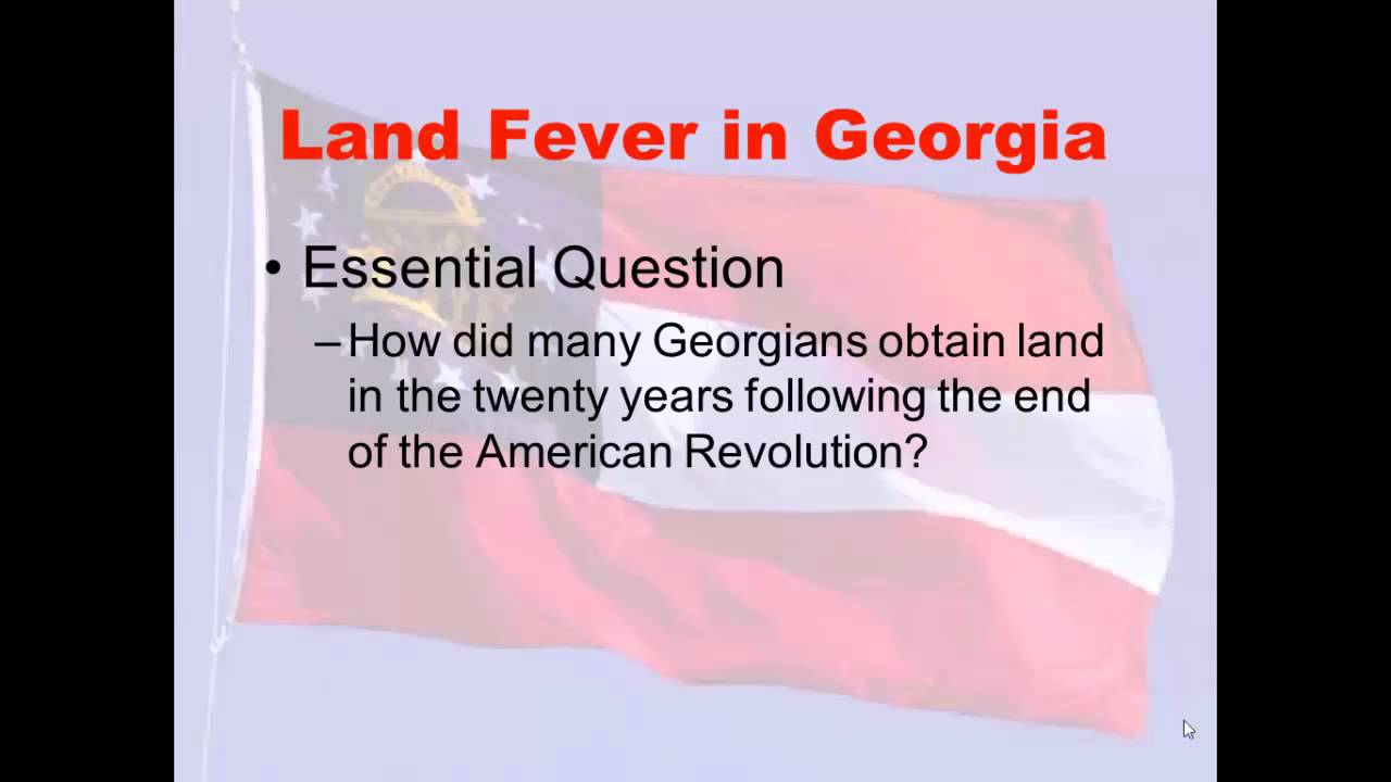 Study Guide Georgia History