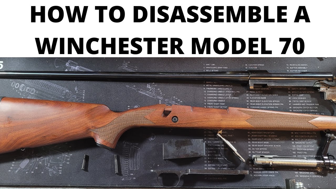 Винтовка с продольно-скользящим затвором Winchester Model 70