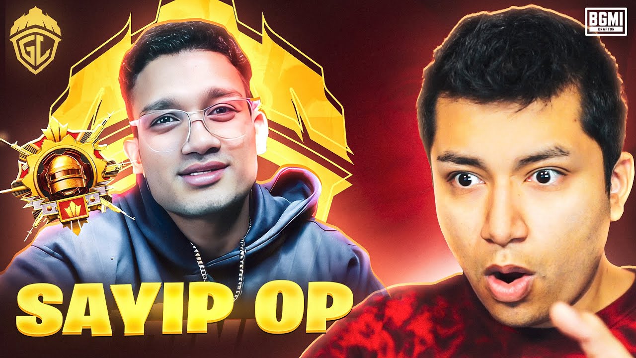 ROLEX REACTS to SAYIP OP 50 KILLS IN CONQUEROR LOBBY | BGMI