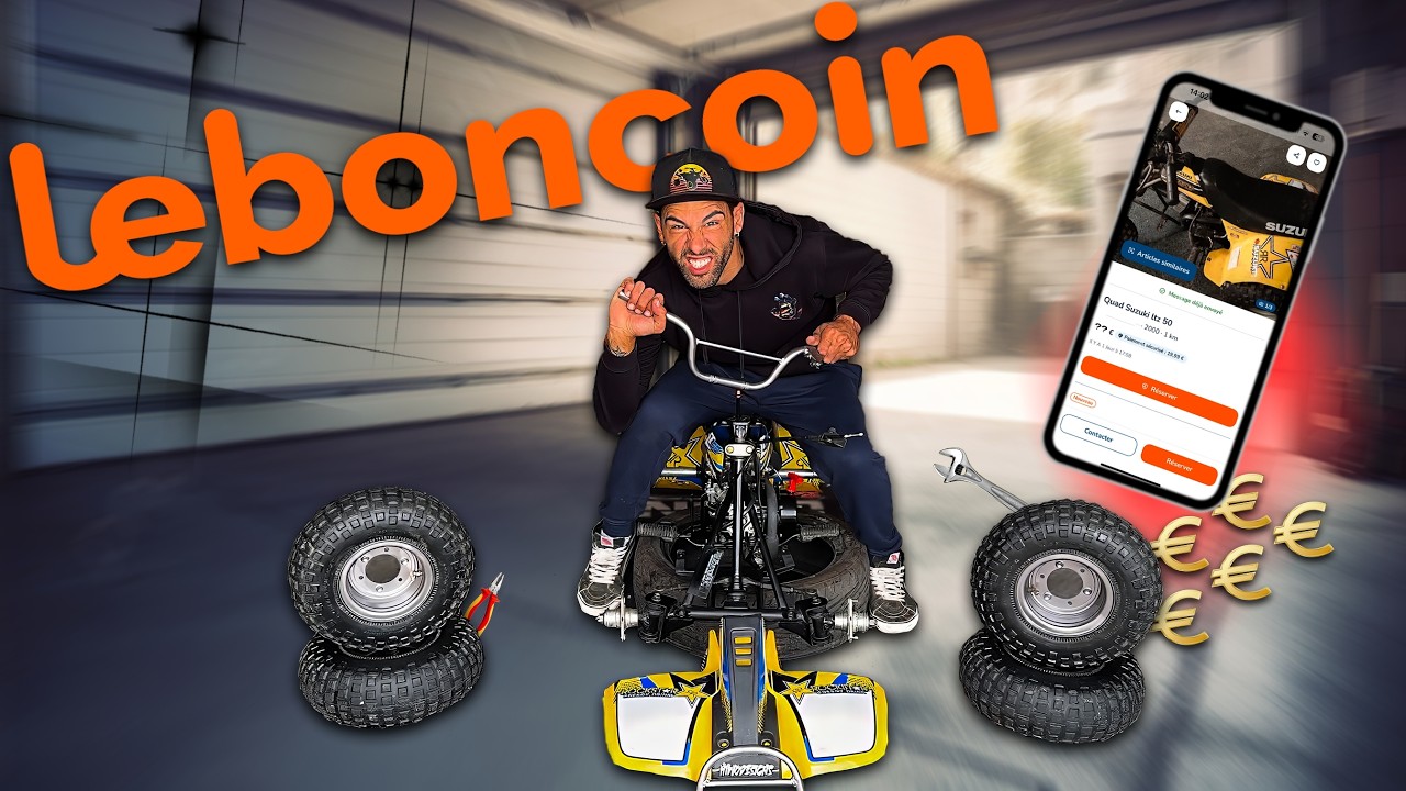 J’ACHÈTE LE QUAD LE MOINS CHER SUR LEBONCOIN