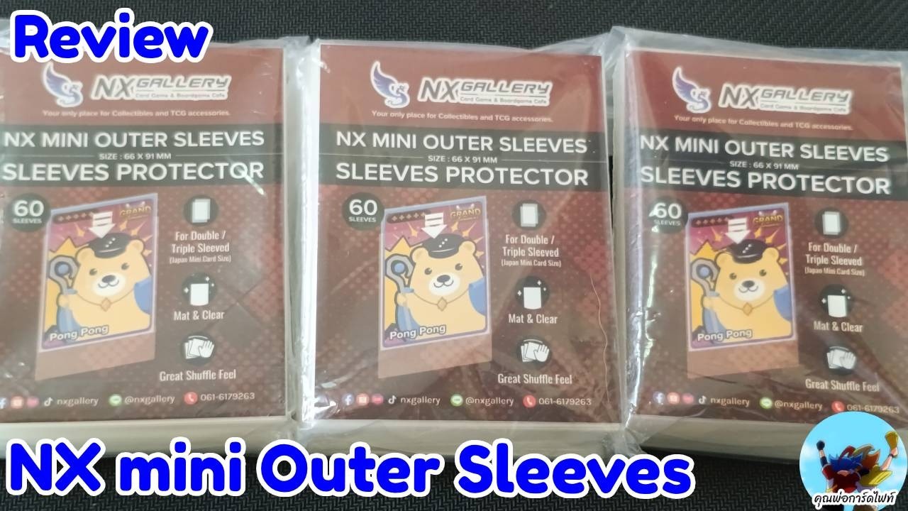 Review 217 NX Gallery NX mini Outer Sleeves