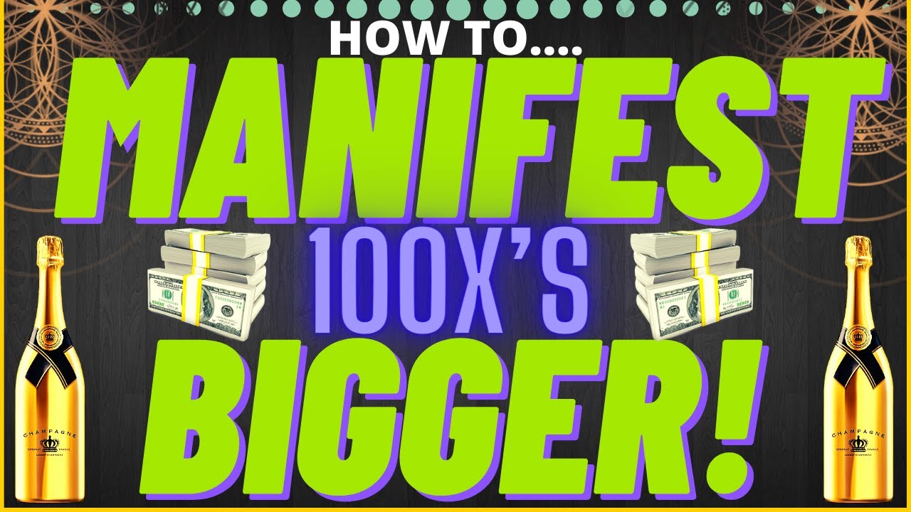 How To Manifest EXPENSIVE Things and a LAVISH Lifestyle, WATCH THIS! (Manifest 100x&rsquo;s BIGGER)