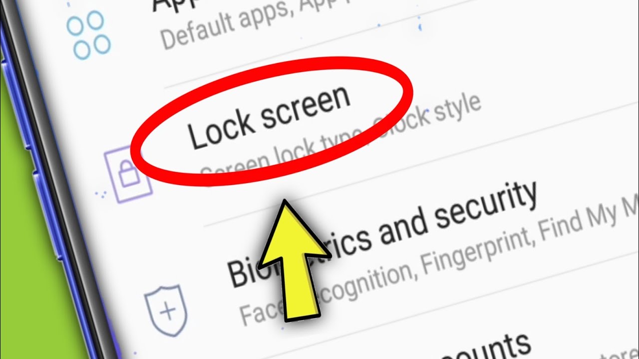 Samsung || Lock Screen Settings In Android Smart Phones on Samsung Galaxy f41