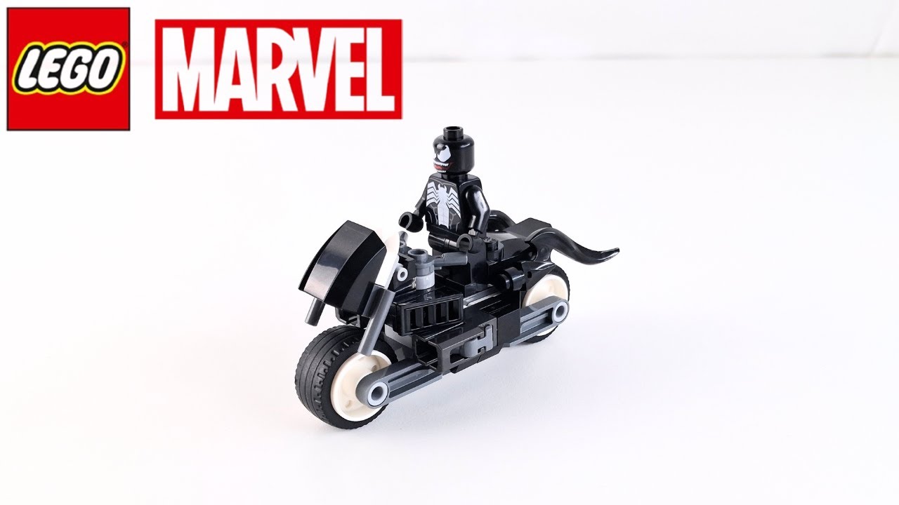 LEGO MARVEL 30679 Venom Street Bike - Lego Speed Build