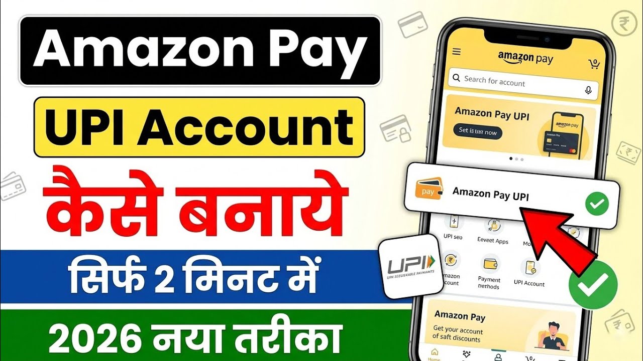 Как создать аккаунт Amazon Pay UPI в 2026 году | Настройка Amazon Pay UPI