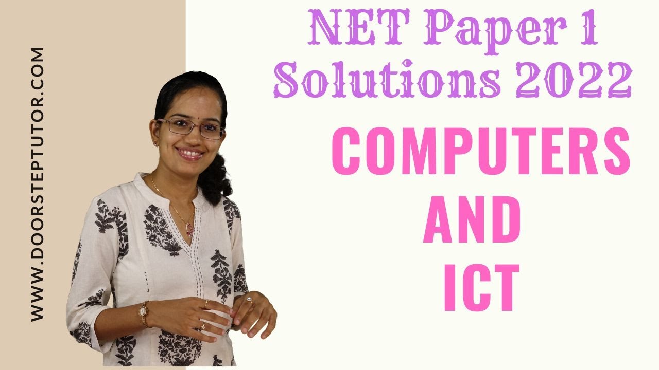 UGC NET Paper 1- 12 October 2022 Paper Solutions - ICT and Computers |NTA NET JRF | Examrace