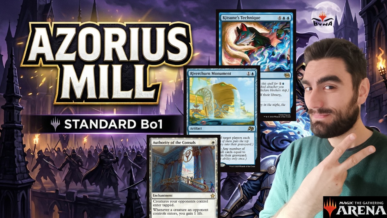 AZORIUS MILL Standard Bo1 #mtgarena #magic #mtgita #magicthegathering