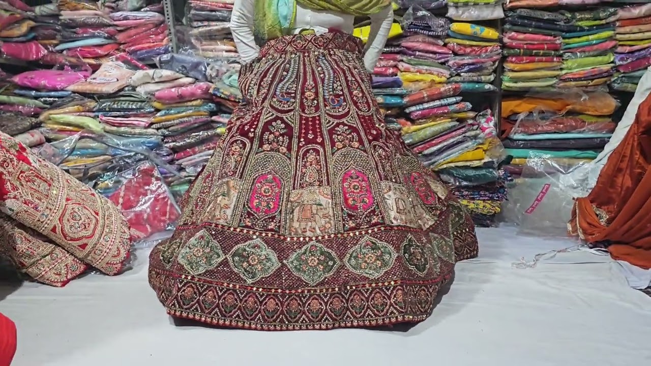 🌹ब्राइडल लहंगे खरीदो😱 होलसेल रेट में☎️9817267898