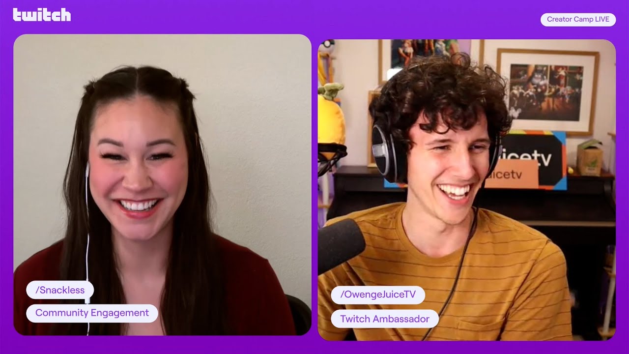Increase Stream Quality w/ @OwengeJuiceTV & @iamsnackless | Creator Camp LIVE (Jul 2025)