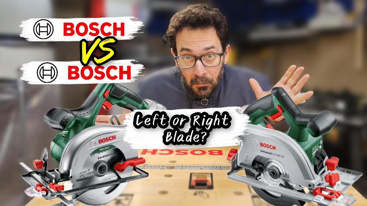 Bosch UniversalCirc 18V-53 vs PKS 18Li Circular Saw. Is Newer Actually Better?