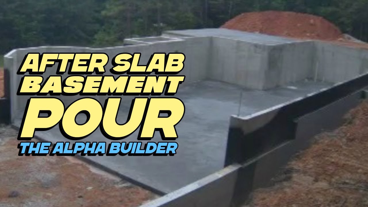 Inspection After Basement Slab Concrete Pour