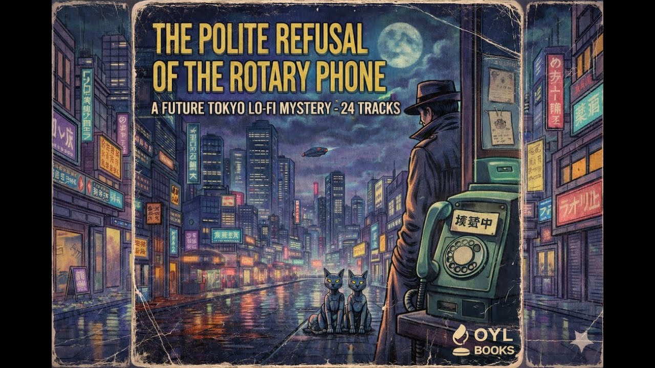 The Polite Refusal of the Rotary Phone - A Future Tokyo Lo-Fi Mystery in 24 Tracks