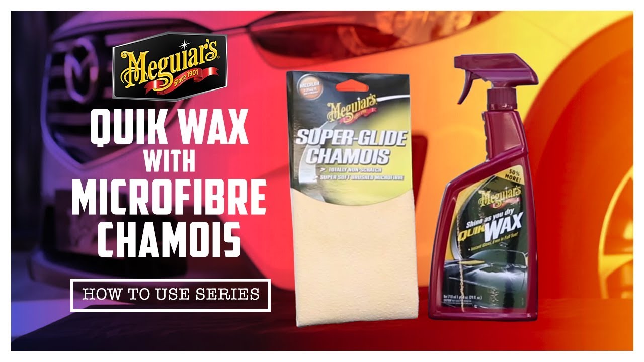 Meguiar's Quik Wax with Meguiar&rsquo;s Microfibre Chamois