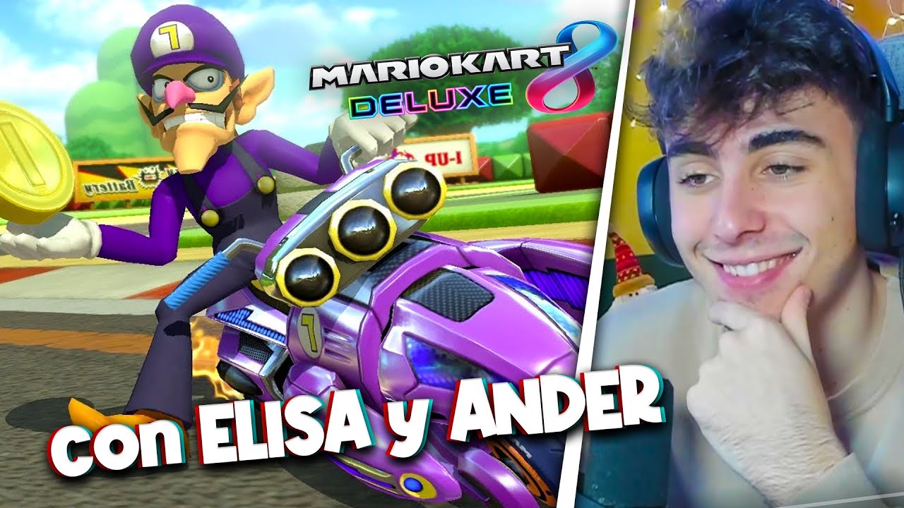 MARIO KART sin CARNET de CONDUCIR! - Con Ander y ElisaWavess