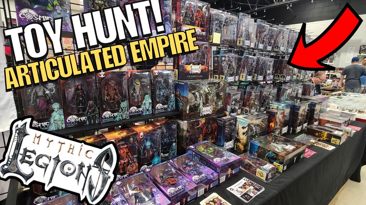 Toy Hunt! Tons of Mythic Legions & Cosmic Legions | Chicago ToyCon!