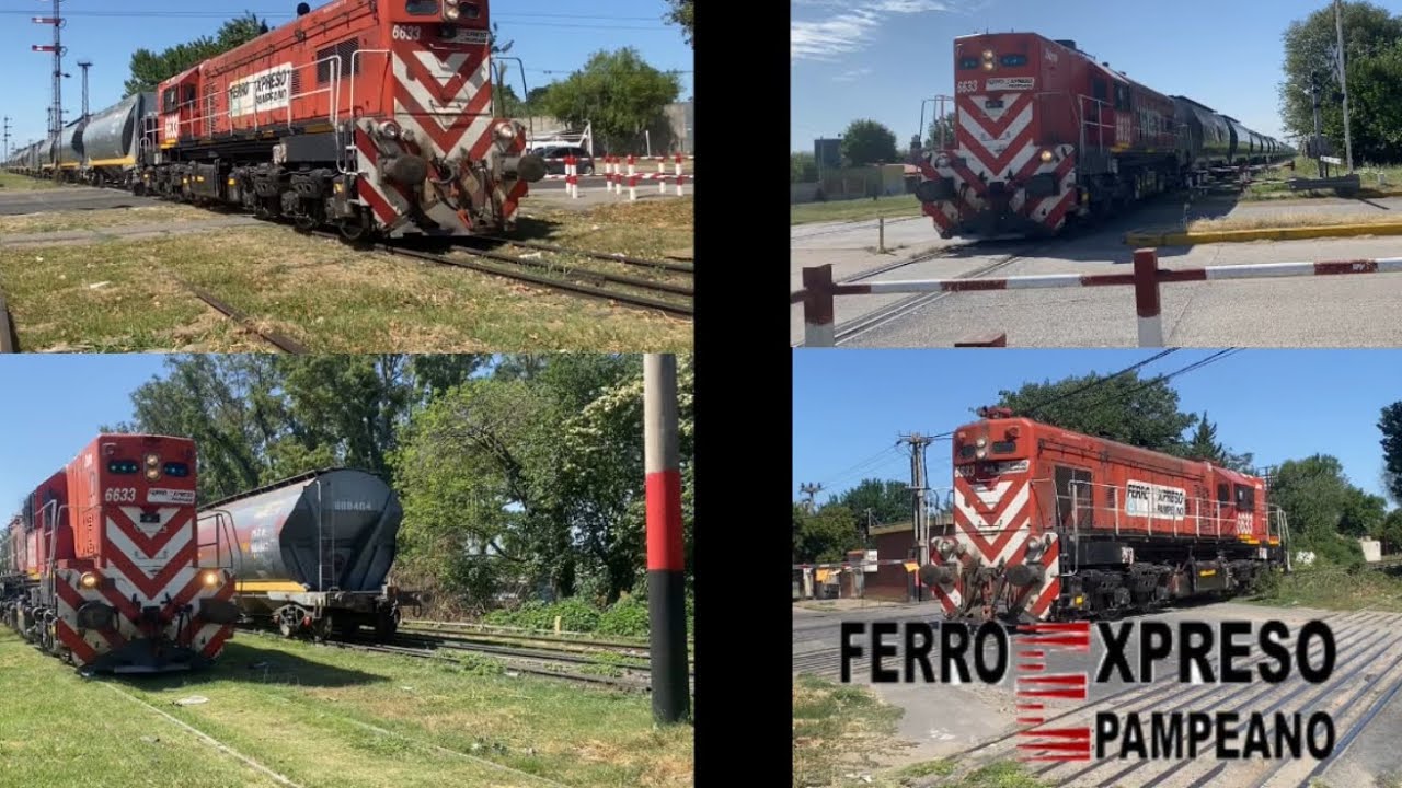 FEPSA-GR12 6633 Saliendo de Villa Diego rumbo a Coronel Aguirre, maniobra y se va a Alvear
